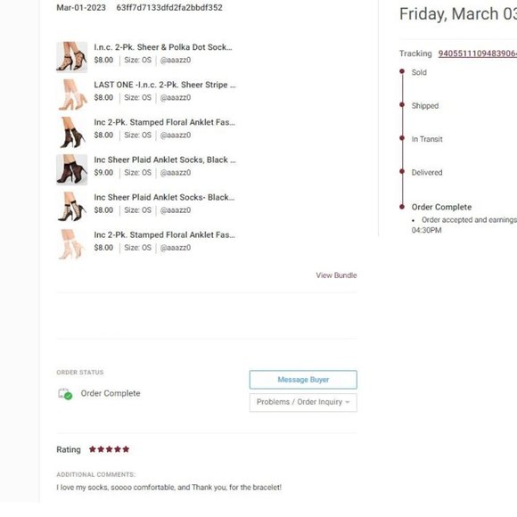 Inc Sheer Plaid Anklet Socks, Black Plaid/ Black/ One Size - Picture 4 of 4